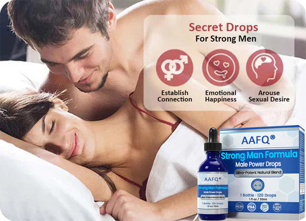 AAFQ® Male Power Drops – Get Harder, Last Longer
