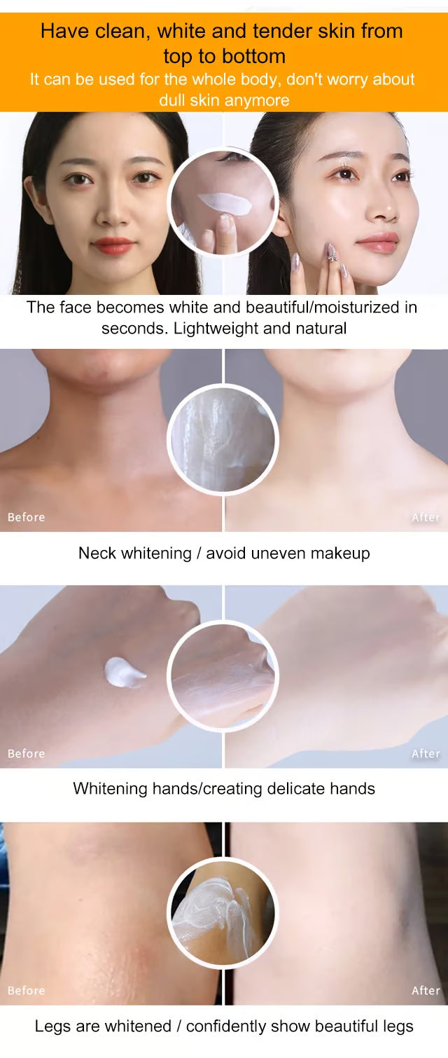 LAST DAY PROMOTION 40% OFF NOW ! Whitening Cream Body Cream Whitening Repair-Recommended by the American Esthetic Association